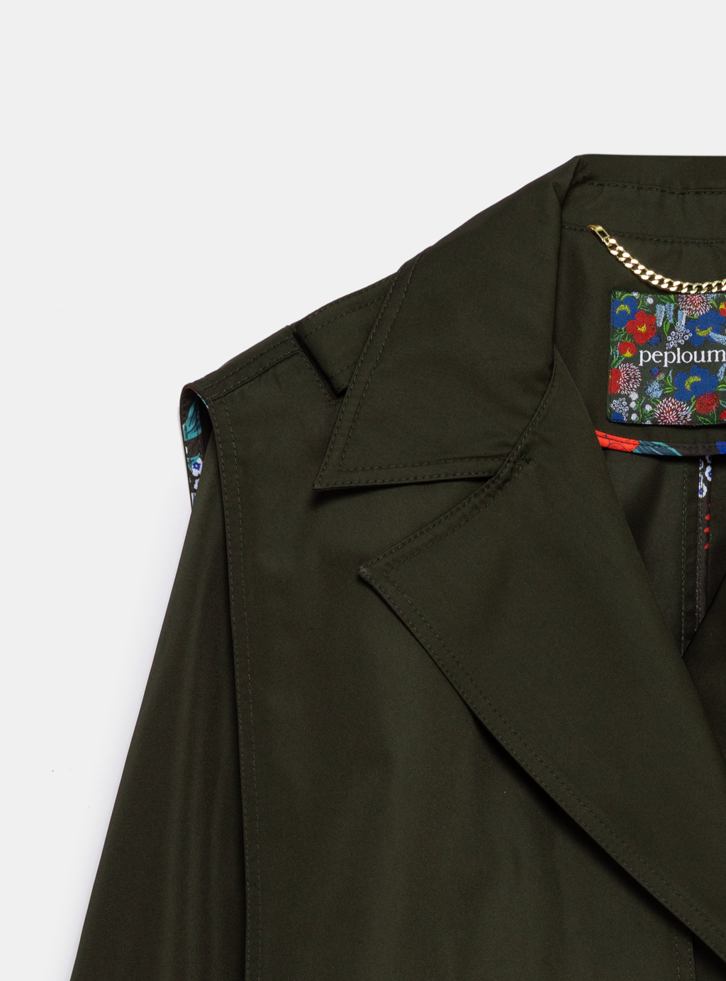 2-in-1 Detachable Vest Trench Coat