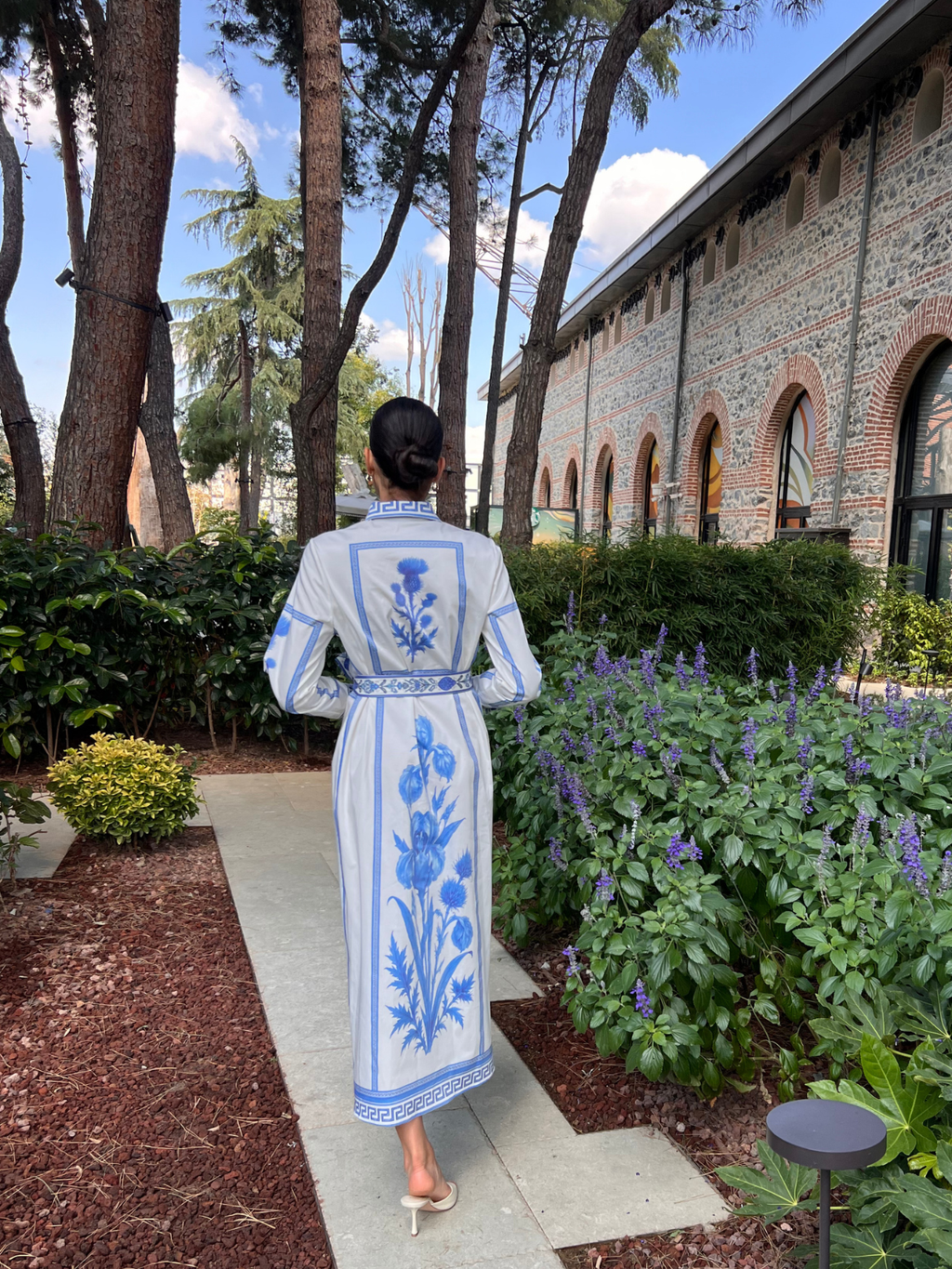 Blu Mediterraneo Maxi Dress - Store WF