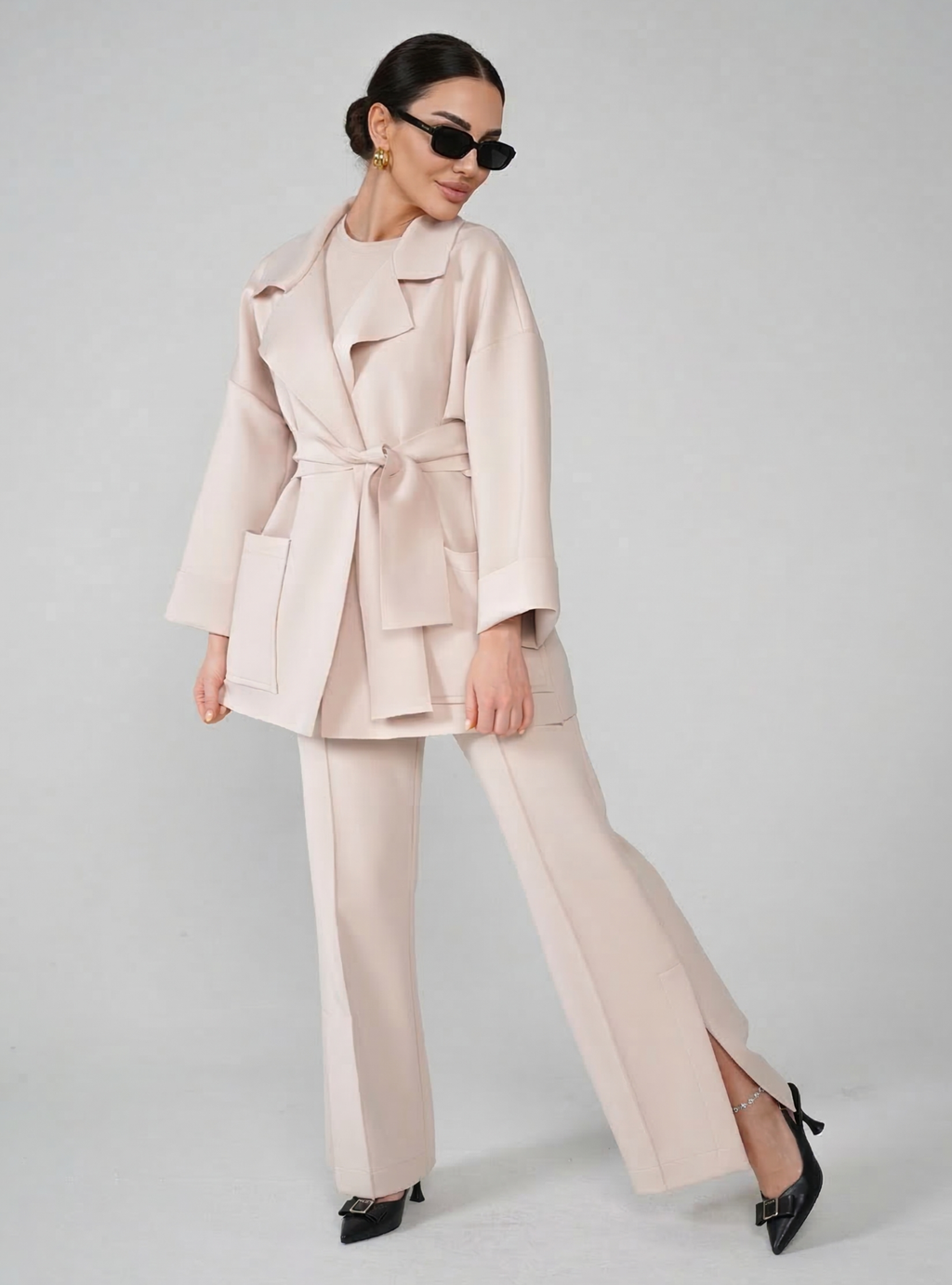 Laser Cut Scuba Jacket & Pant Set - Store WF