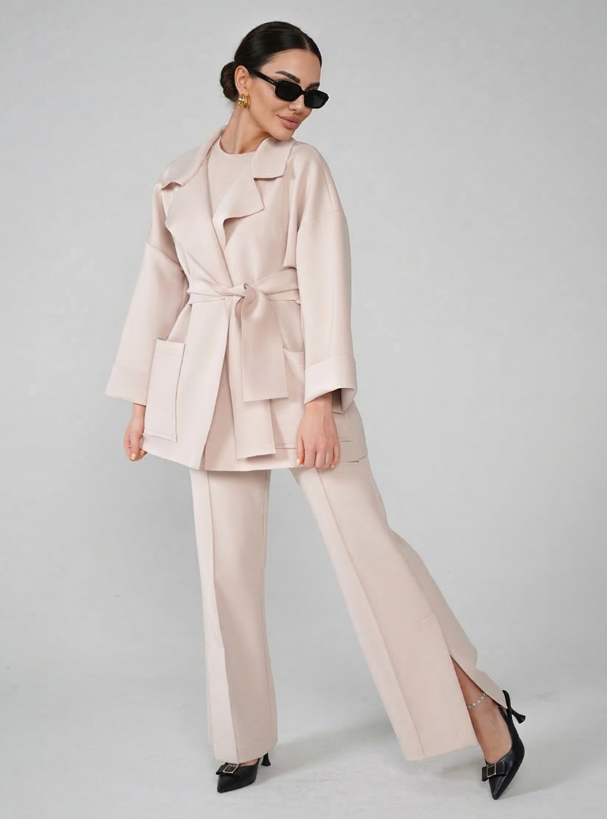 Laser Cut Scuba Jacket & Pant Set - Store WF