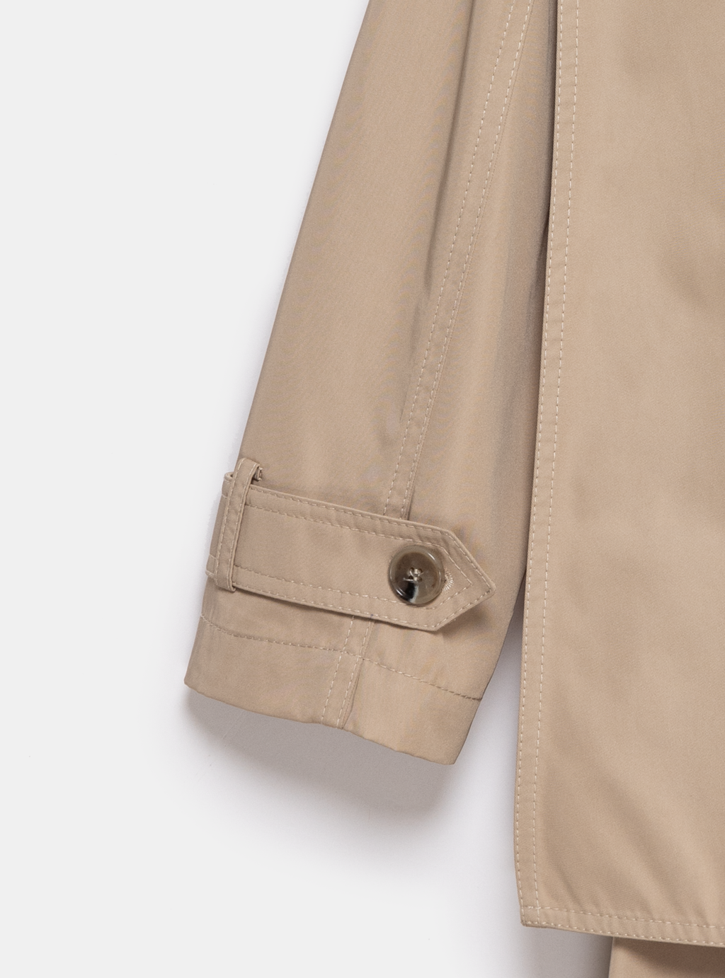 2-in-1 Detachable Vest Trench Coat